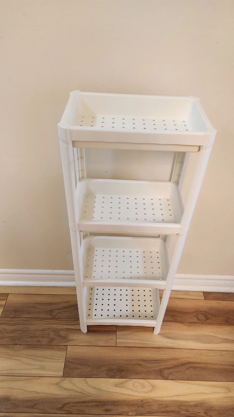 IKEA VESKEN White Shelf Unit