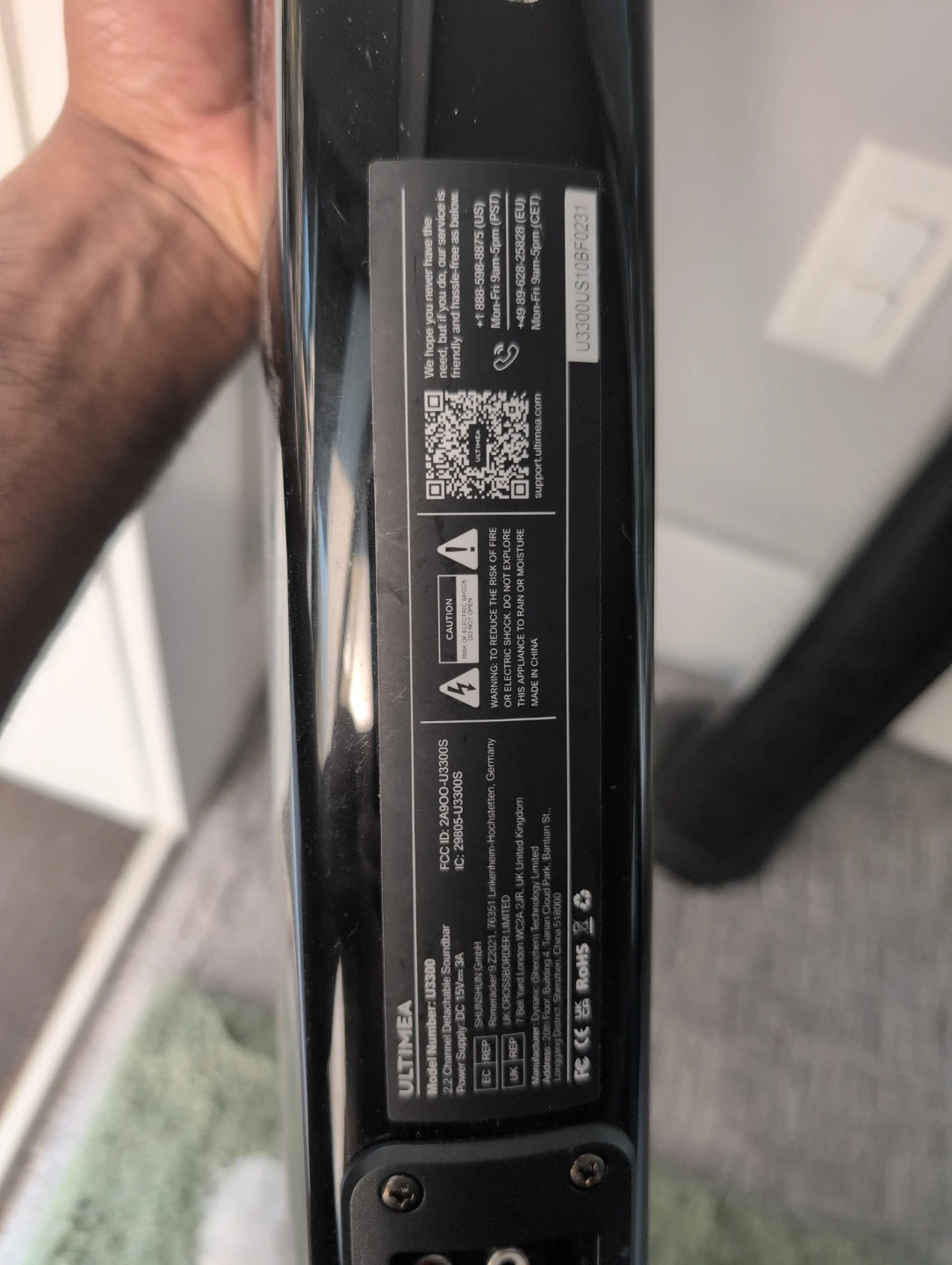 Ultimea 2.1 Channel Detachable Soundbar - photo 3