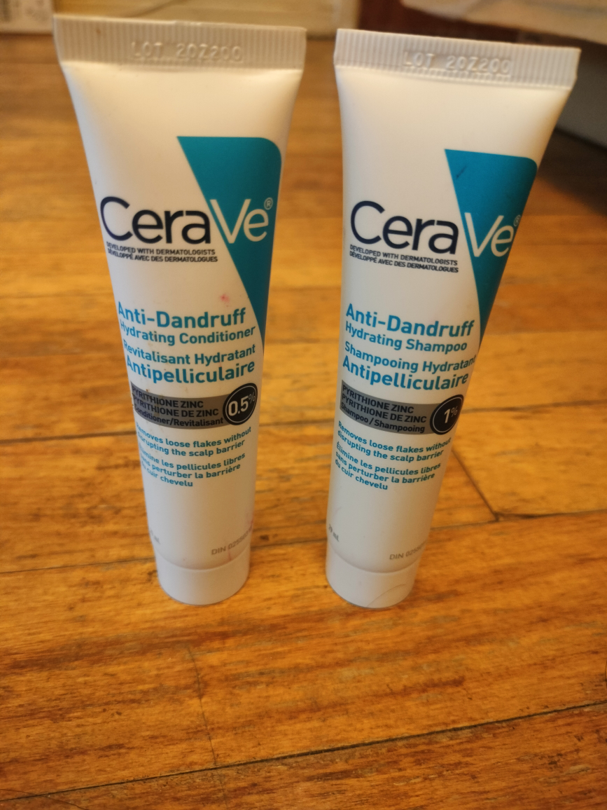 Brand new CeraVe Anti-Dandruff Shampoo + Hydrating Conditioner