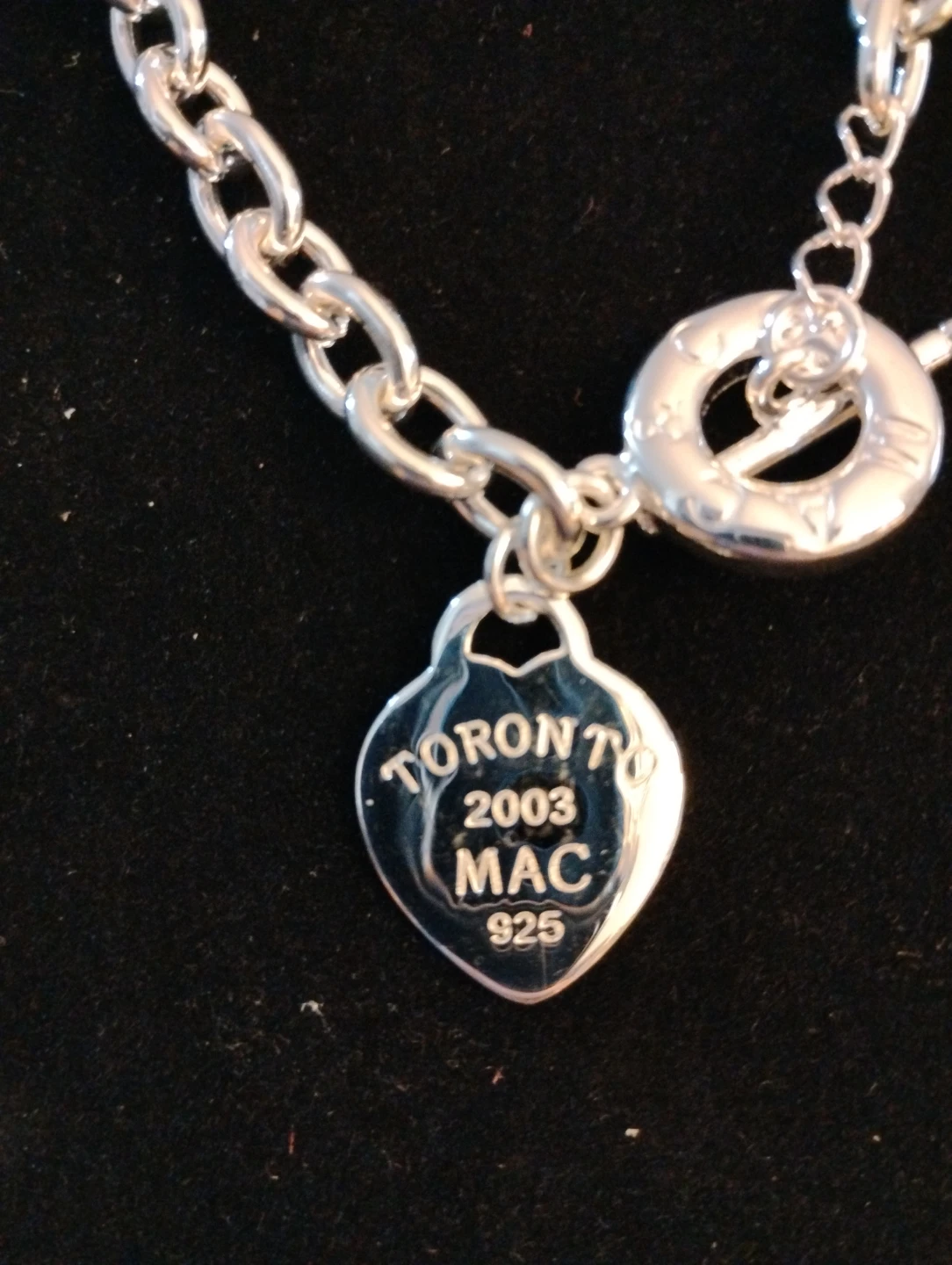 Sterling Silver Heart  Necklace