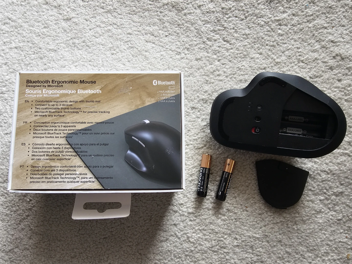 Incase by Microsoft Ergonomic Bluetooth BlueTrack Mouse Black - photo 2