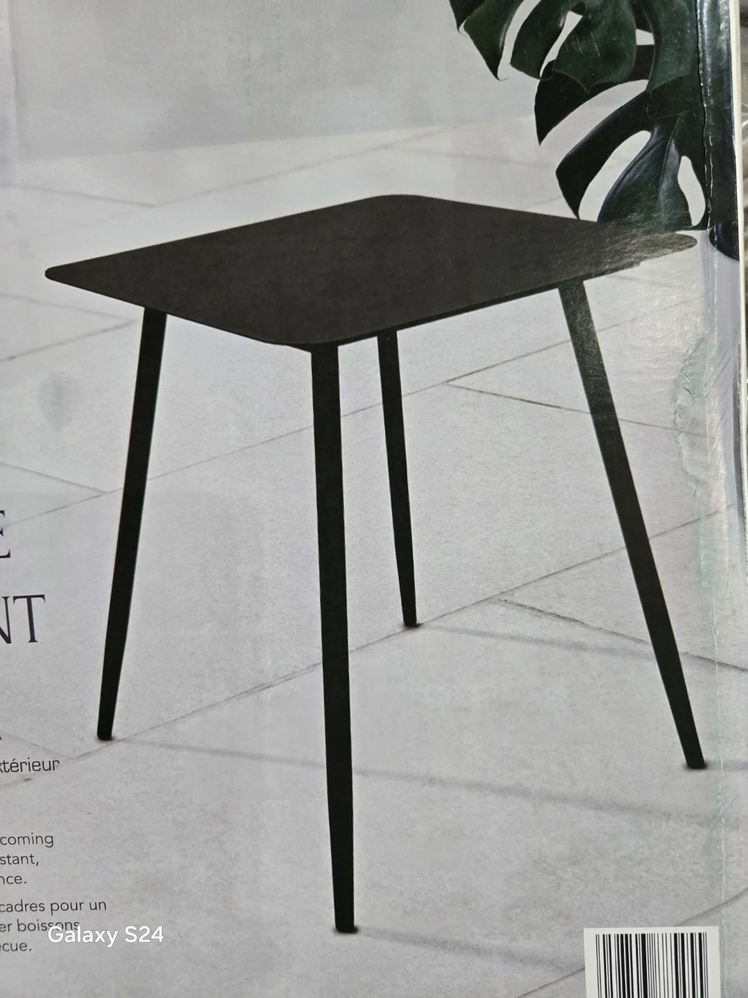 Square Top Accent Table