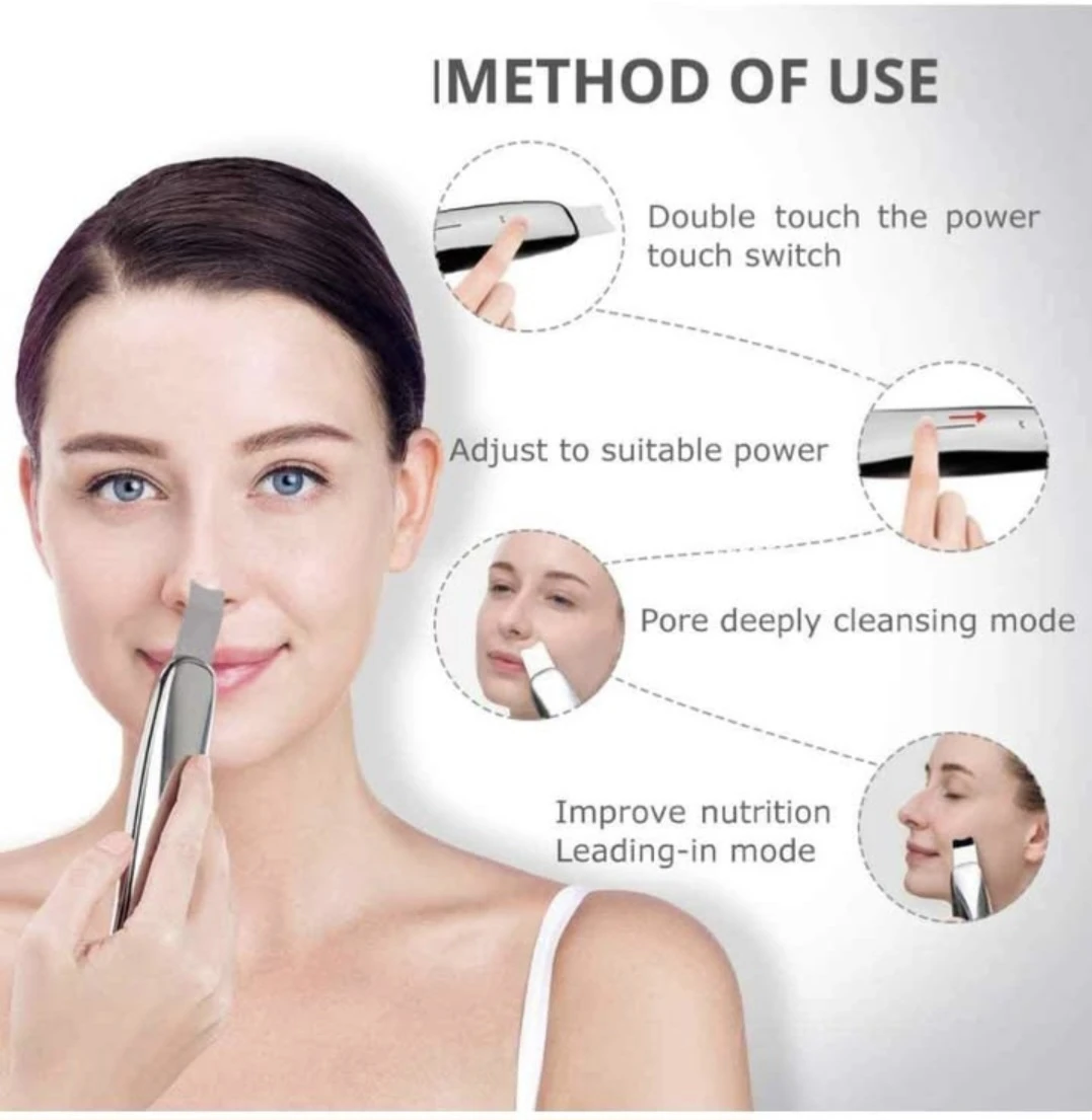 Touch Skin Beauty Ultrasonic Facial Scrubber - photo 3