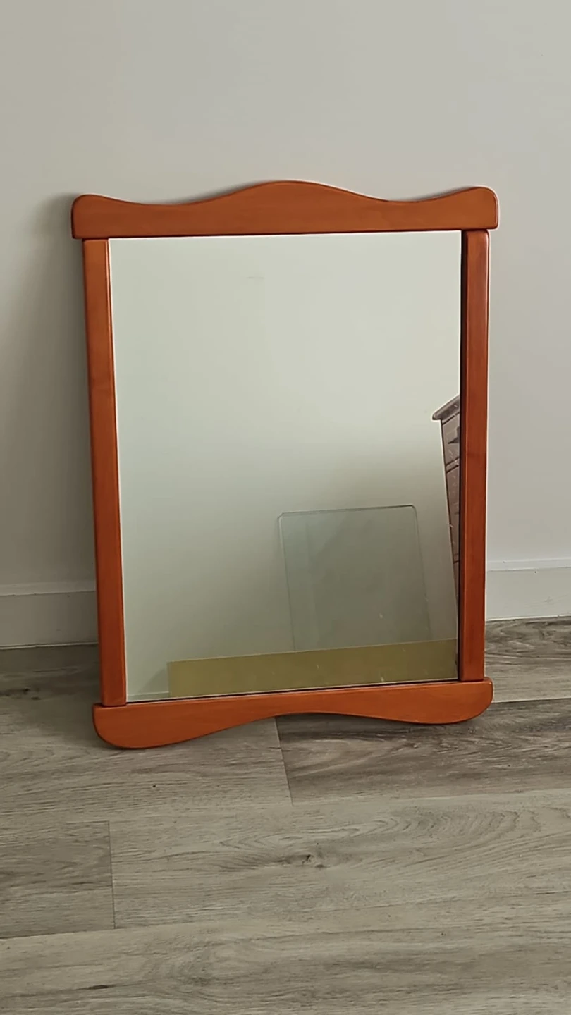 Wooden Framed Mirror