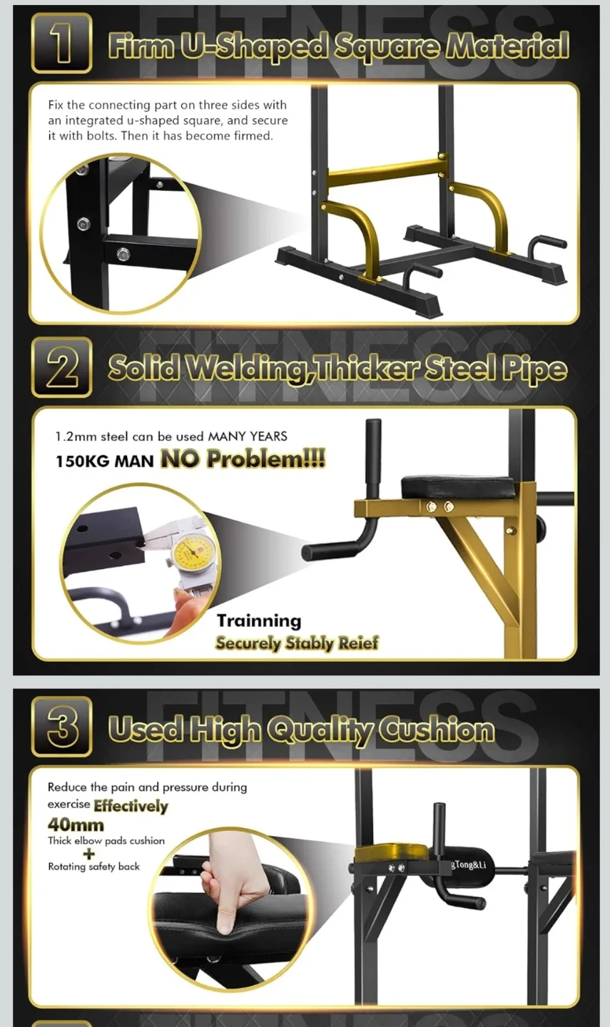 Tong&Li Power Tower Workout Station - photo 3