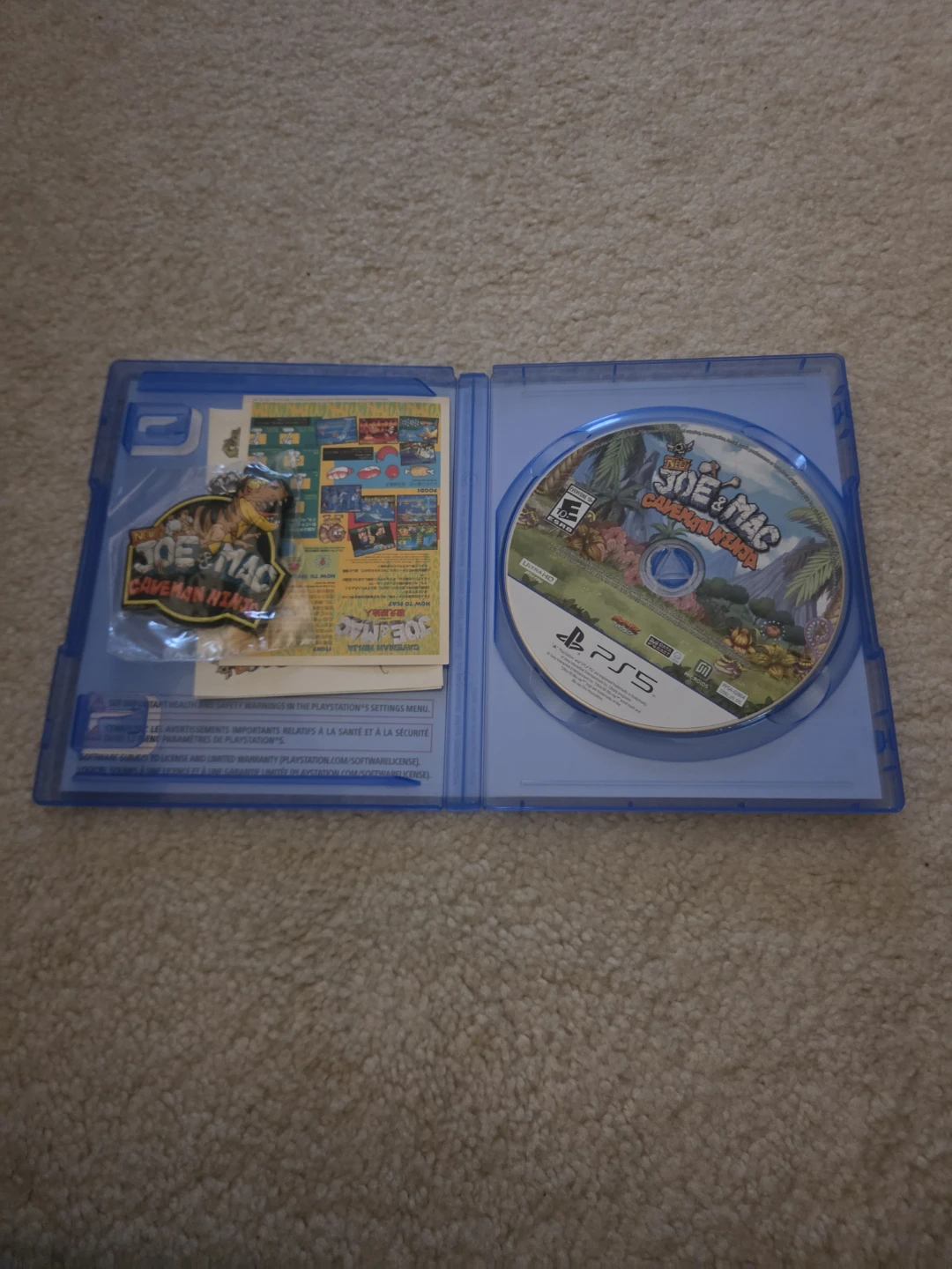 New Joe & Mac Caveman Ninja T-Rex Edition PS5 Game - photo 2