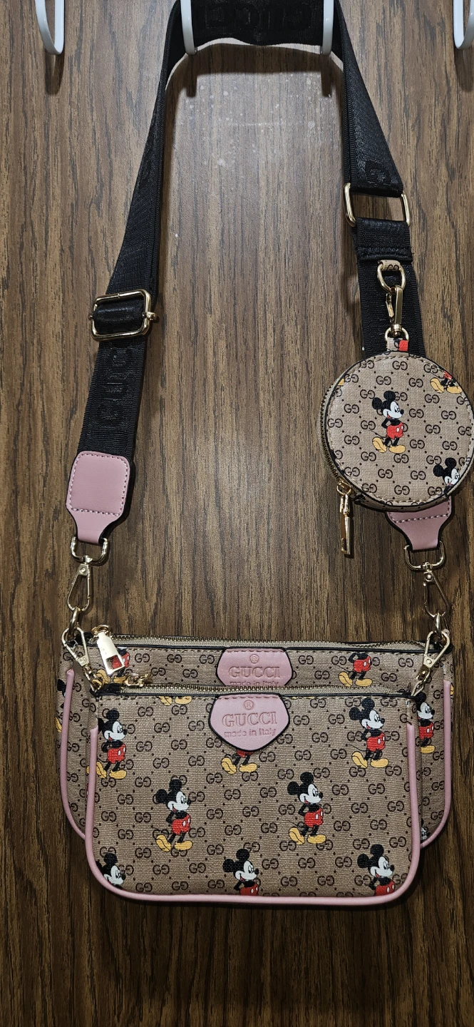 3 Piece Crossbody Bag with Coin Pouch - photo 2