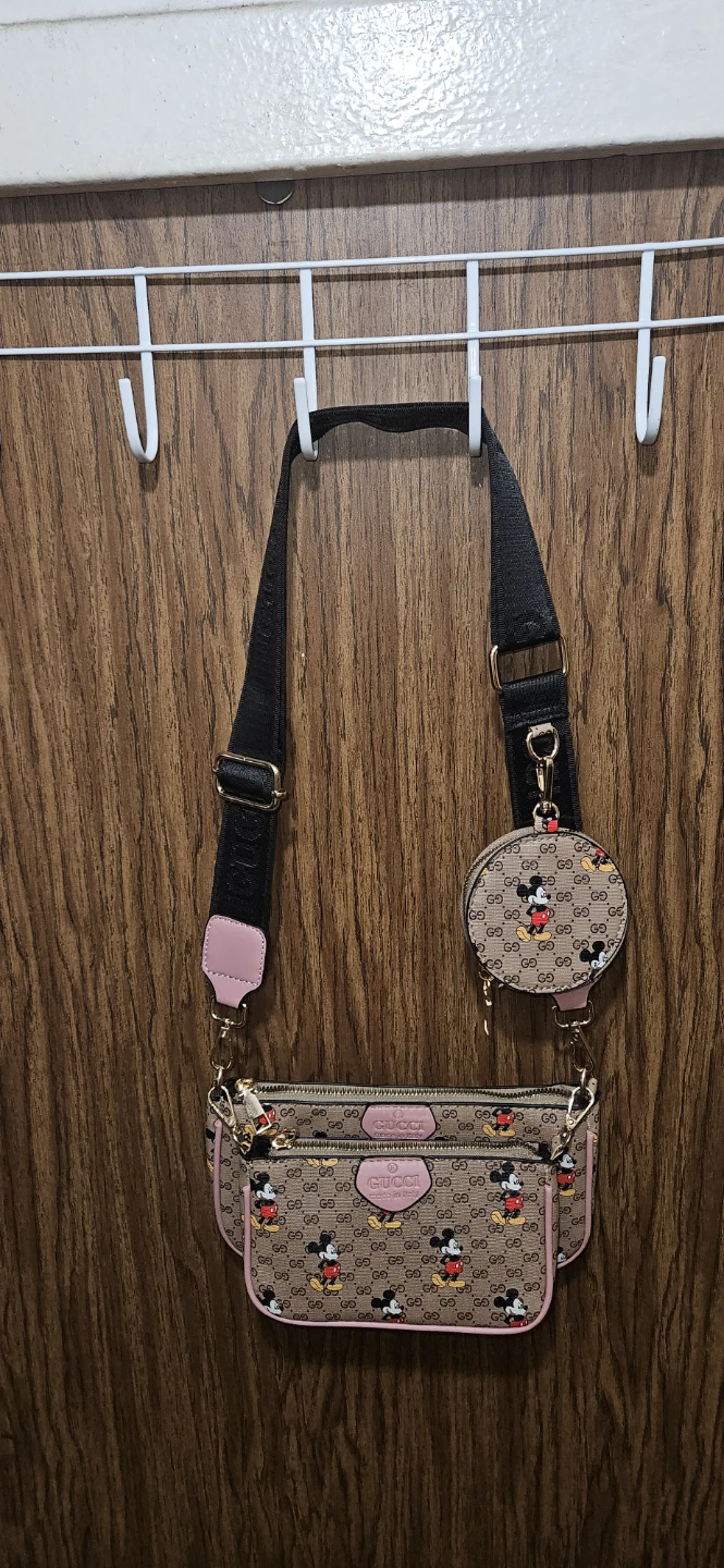 3 Piece Crossbody Bag with Coin Pouch - photo 3
