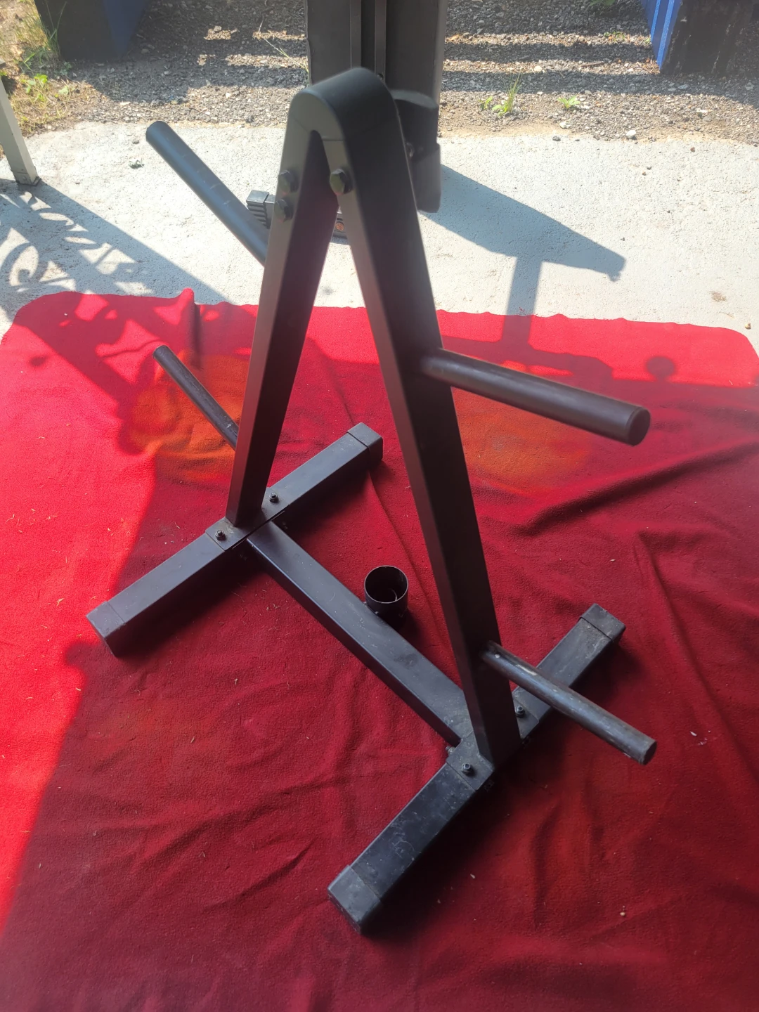 1" HOLE  PLATE TREE 4 HORNS  1 BAR HOLDER - photo 2