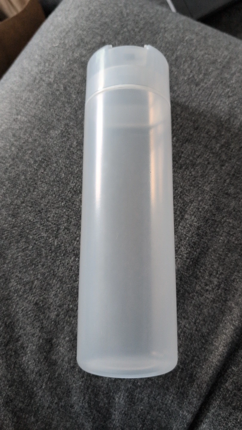 Clear plastic holder