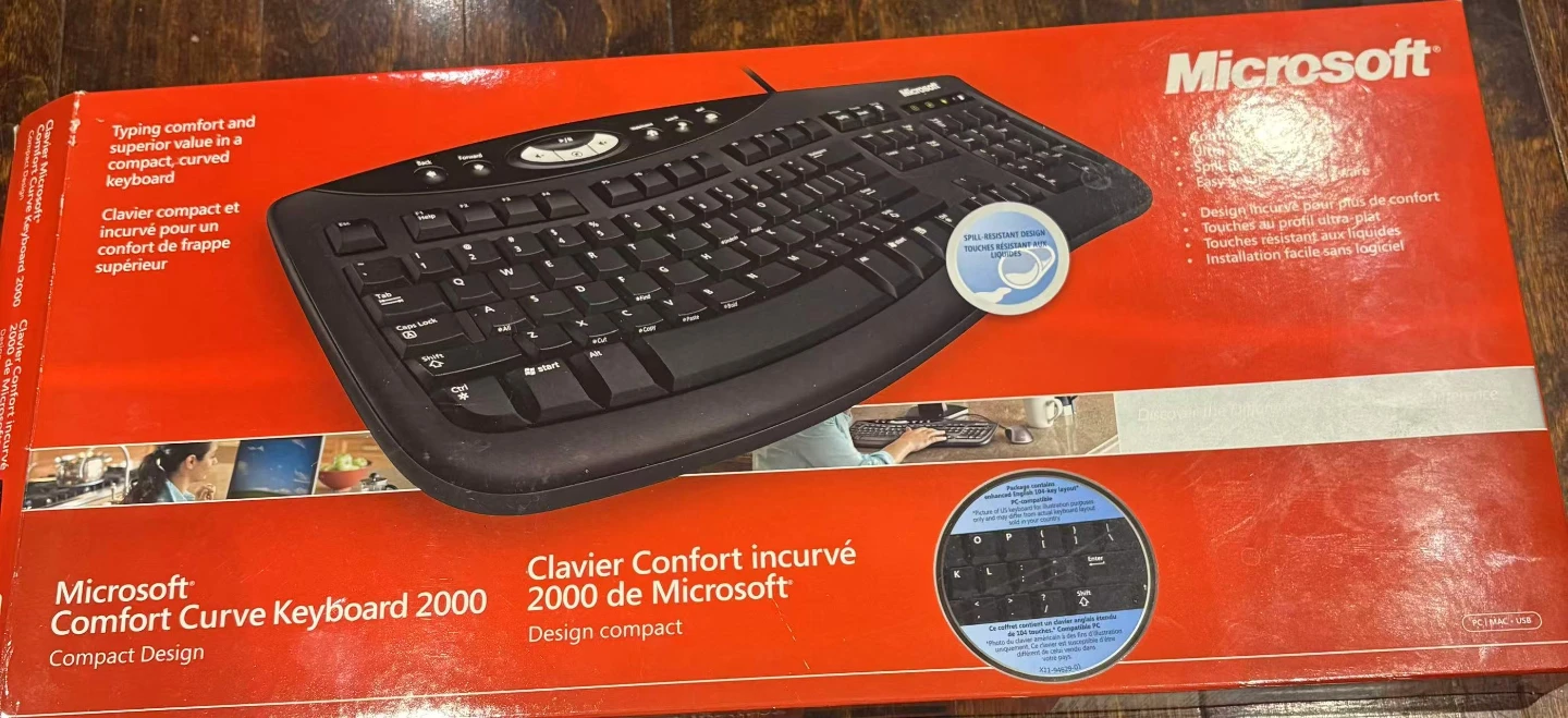 Microsoft Comfort Curve Keyboard 2000