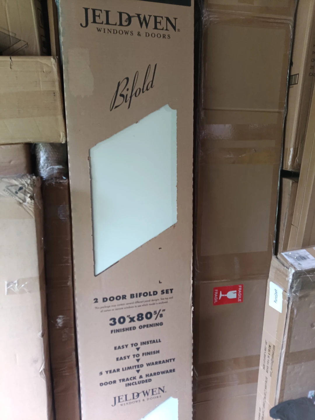 Jeld-Wen 2 Door Bifold Set 30"x80 5/8" - photo 3