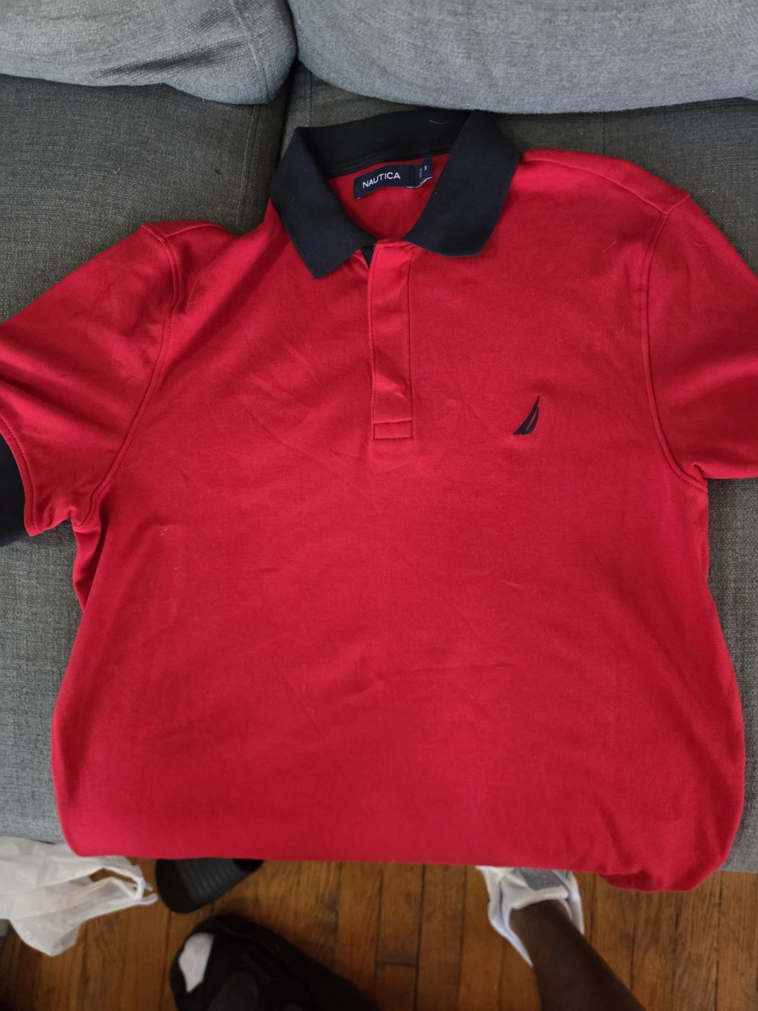 Nautica Red Polo Shirt