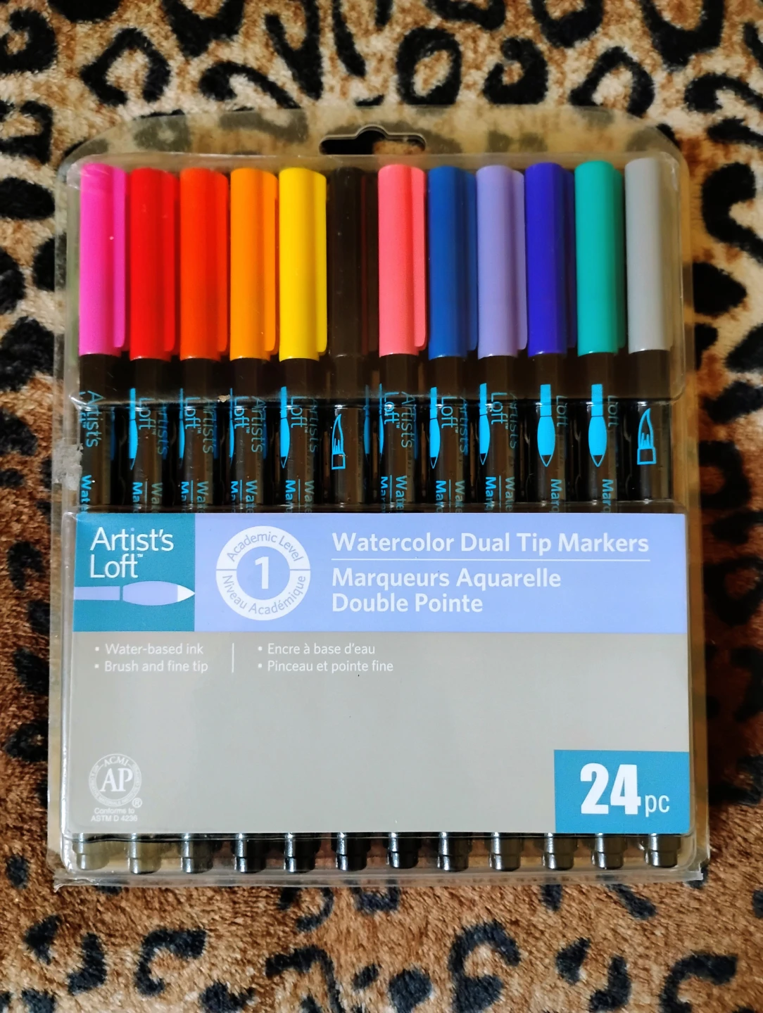 Artist's Loft Watercolor Dual Tip Markers - 24 pc $30 p.u.o