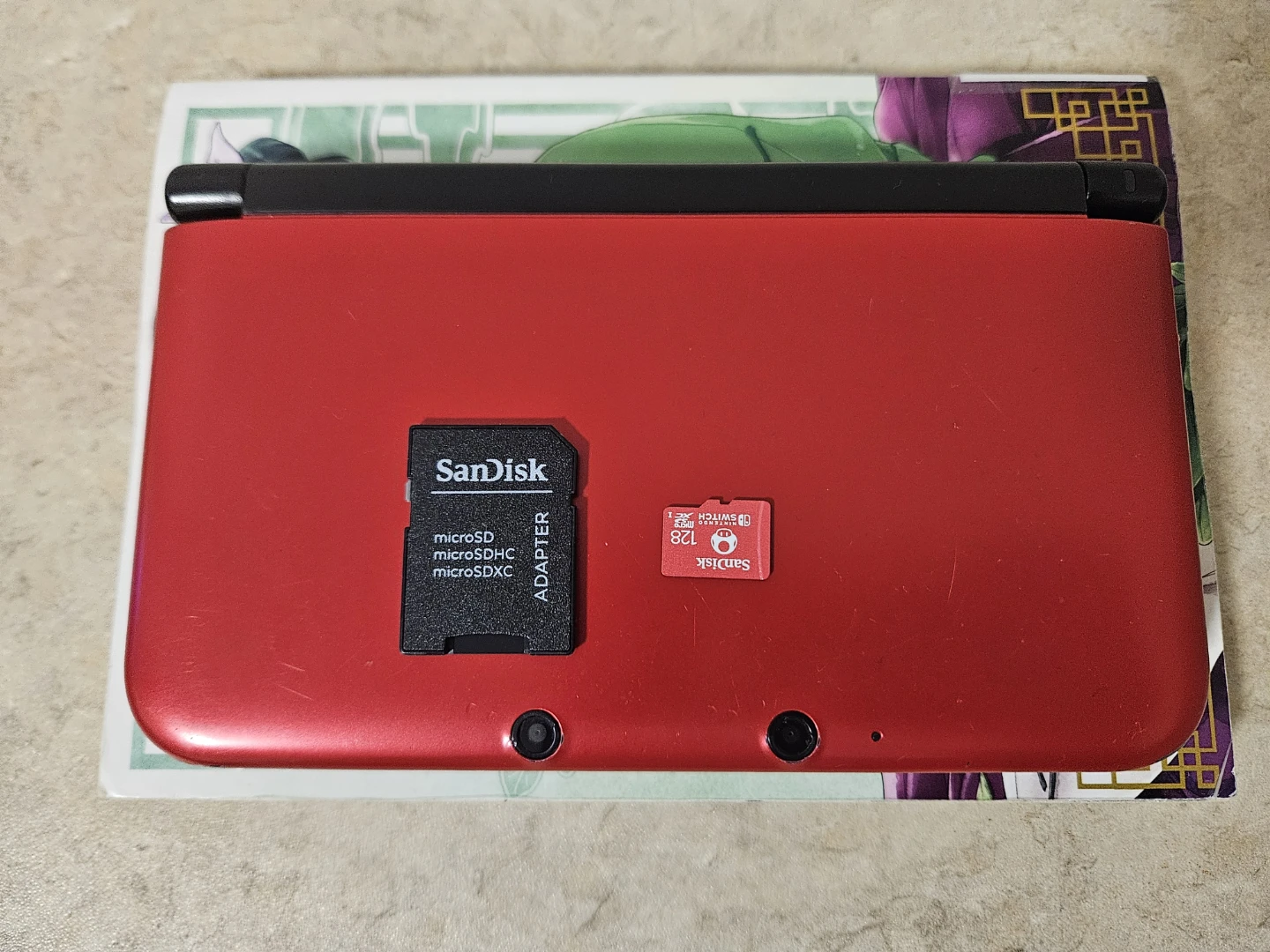 Modded Nintendo 3DS XL Red - photo 4