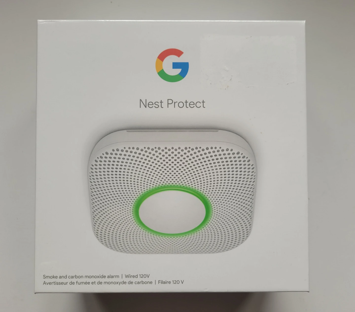 Sealed New Google Nest Protect Wired Smoke and CO Alarm