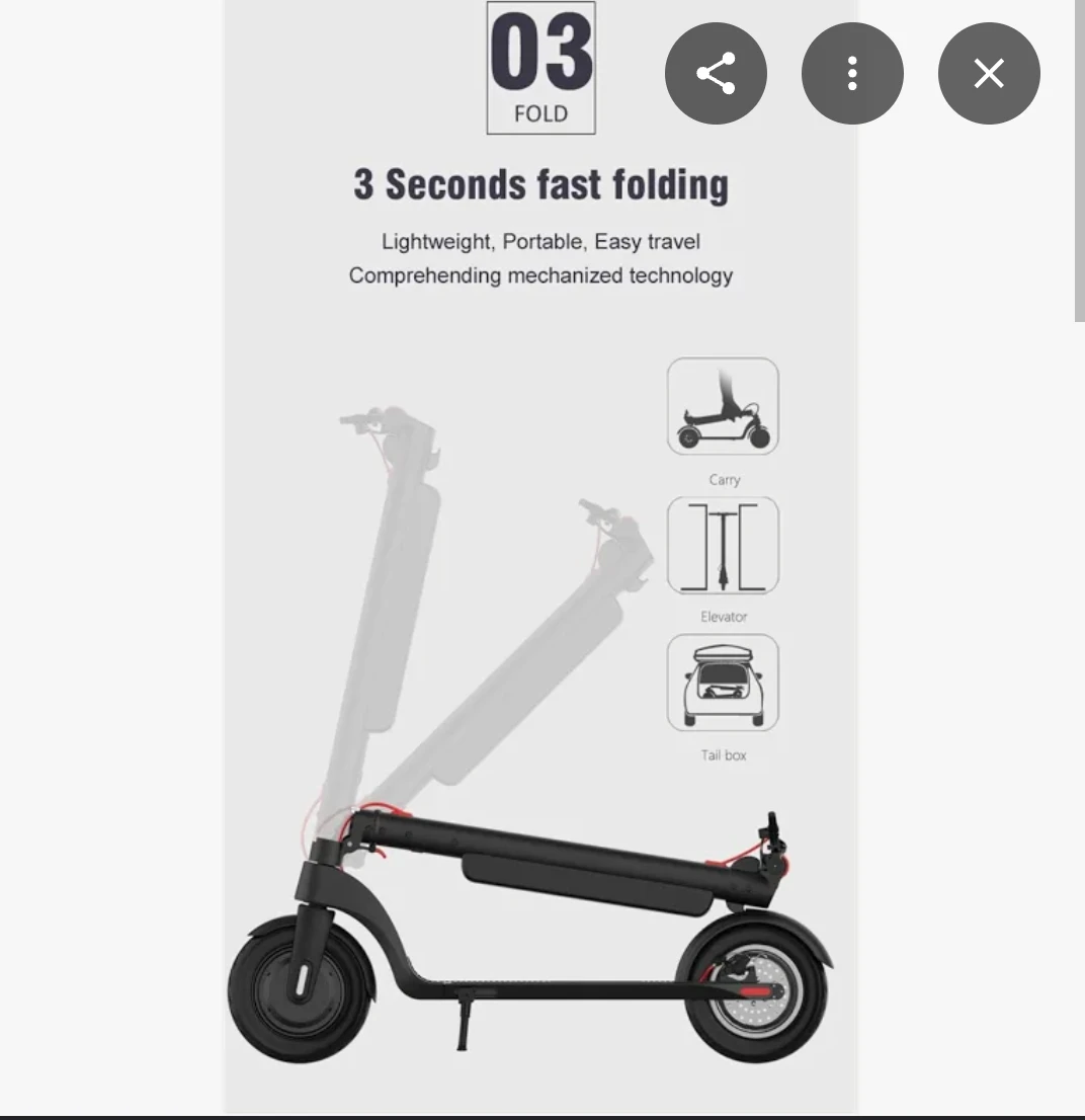 Electric Scooter 700W Motor - photo 2