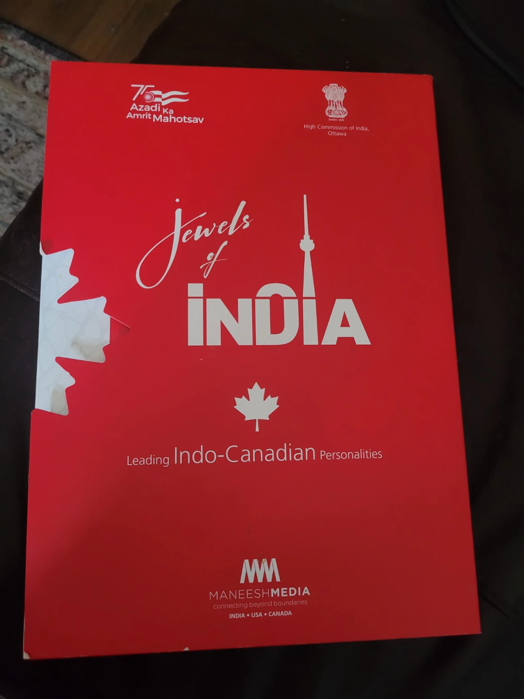 Jewels of India Leading Indo-Canadian Personalities Book