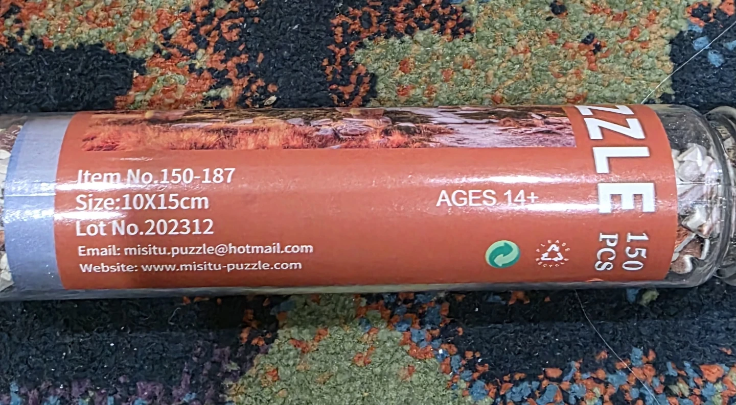 2 Mini Puzzle Tube 150 Pieces each - photo 3