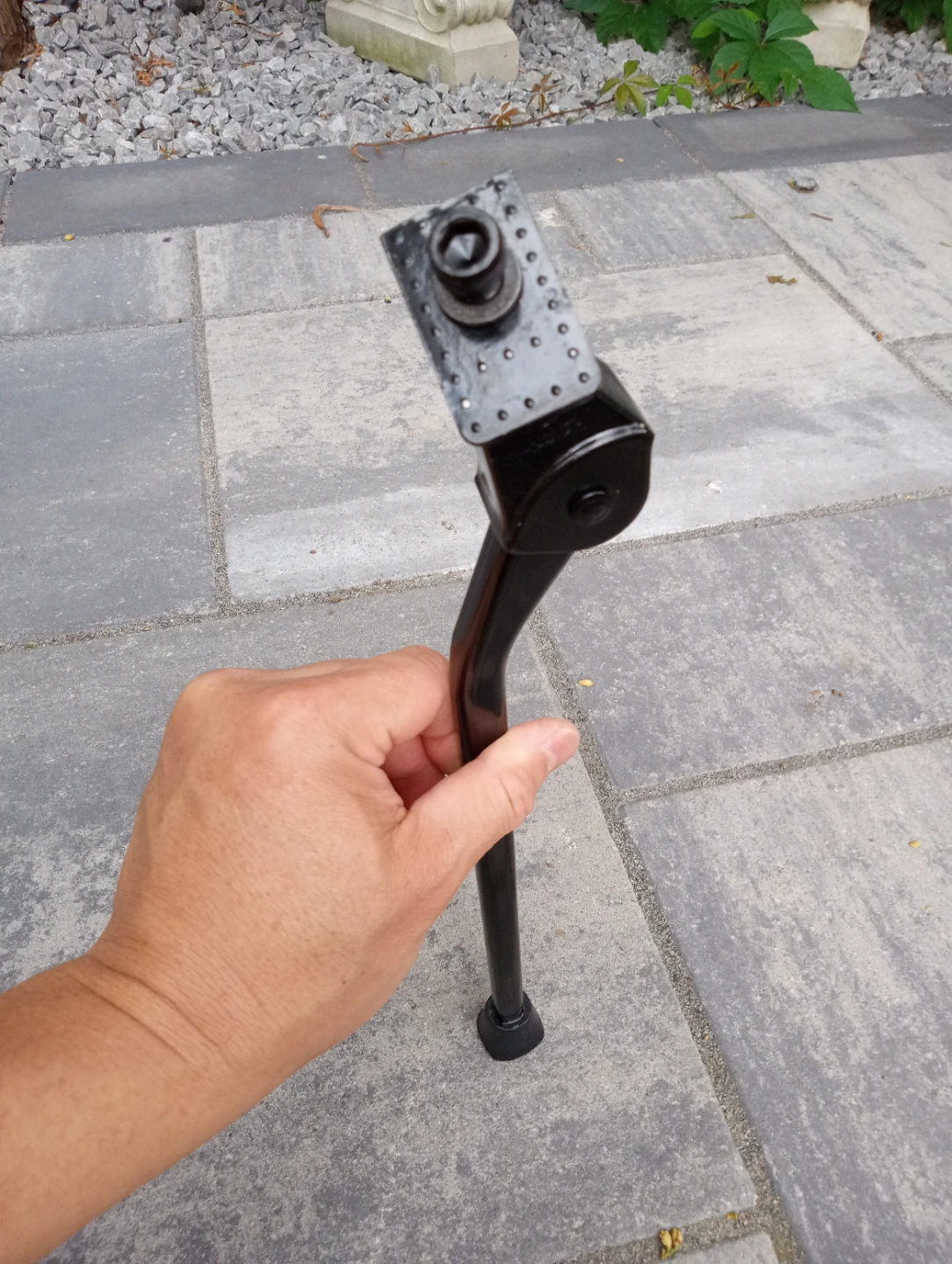 Black Bicycle Kickstand