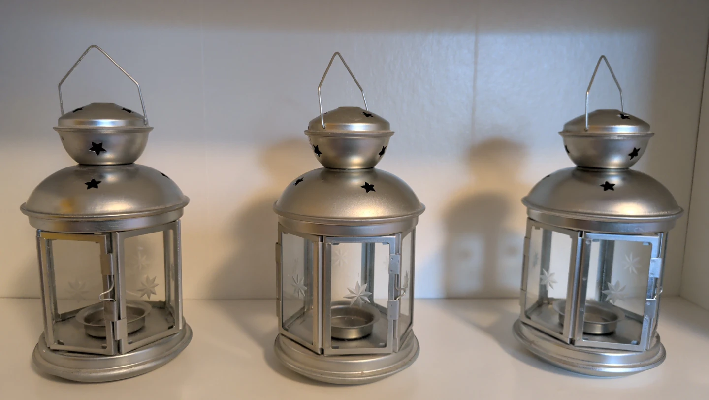 Set of 3 Decorative Lanterns