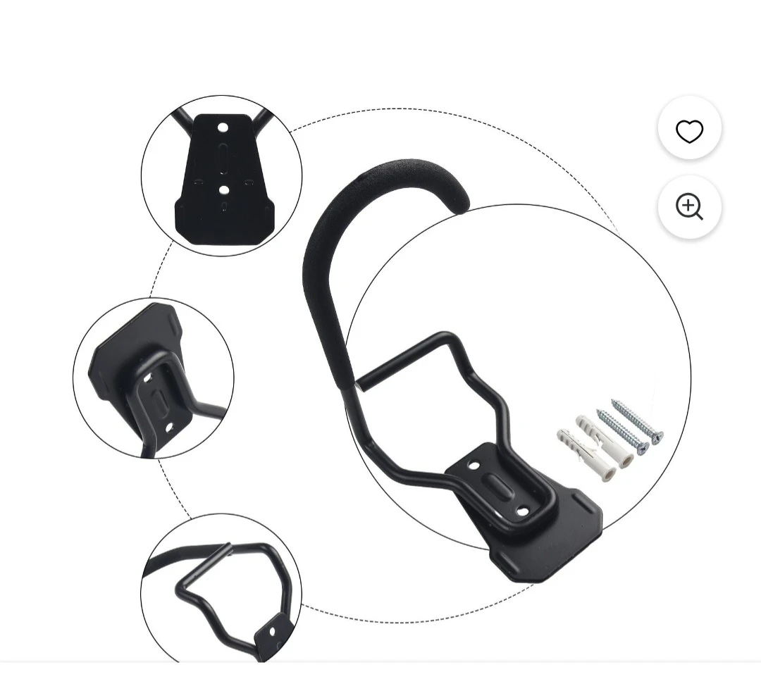 Housolution Bike Wall Hooks (Set of 4)