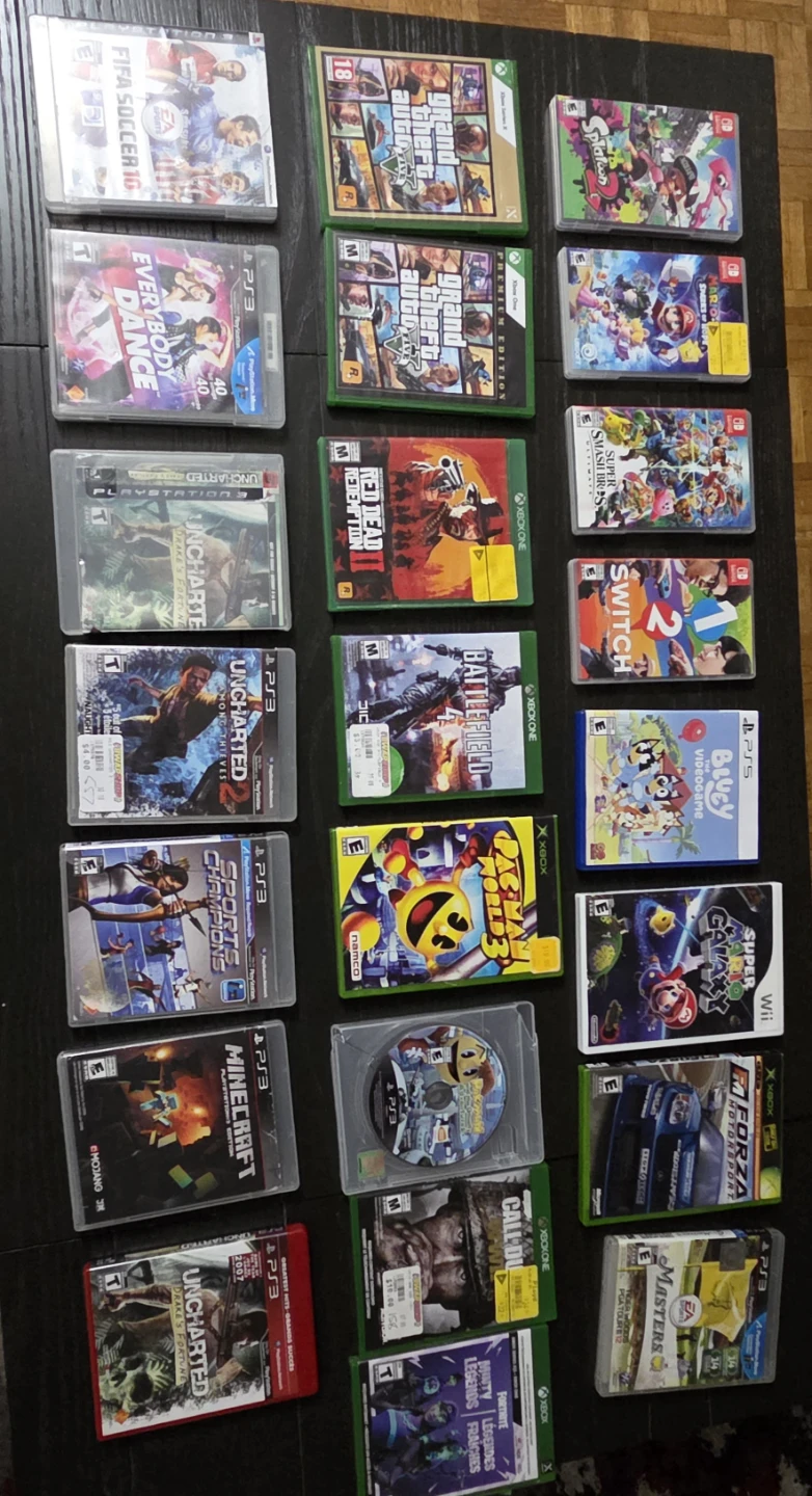 Xbox Series One,  , PlayStation 3, PS5 games