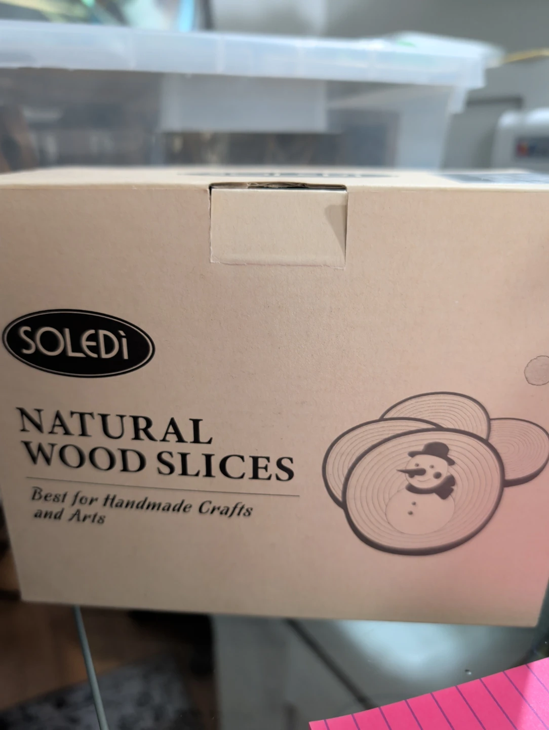 Soledi Natural Wood Slices for Crafts
