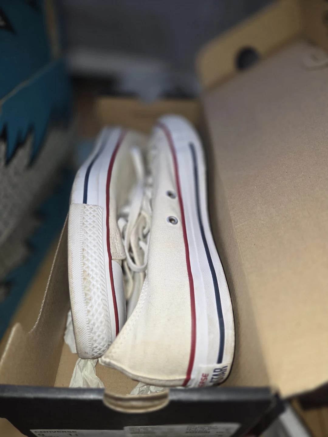 Converse All Star Chuck Taylor Ox Optical White Sneakers
