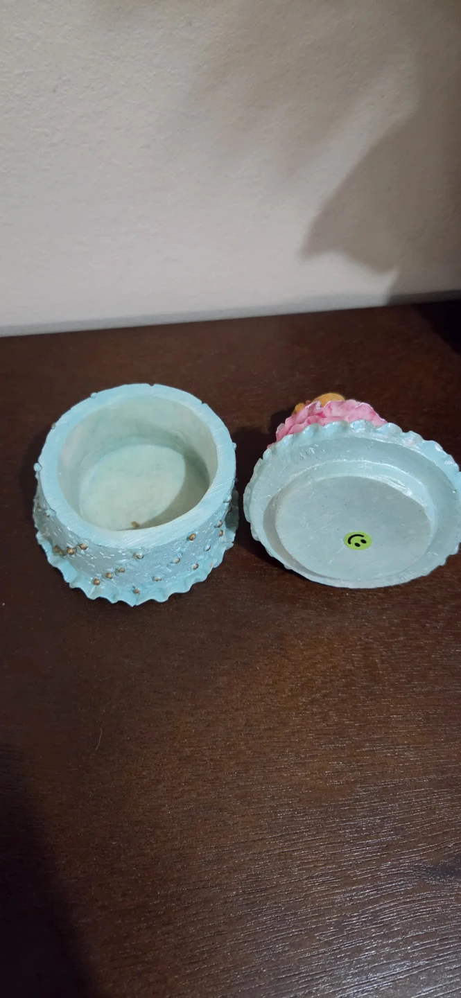 Decorative Trinket Box with Ballerina Figurine - photo 2