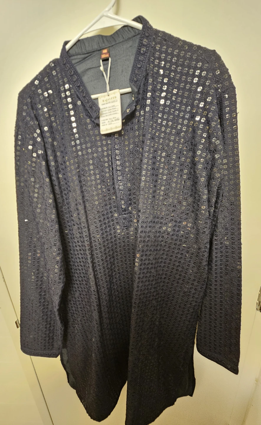 Men's Shalwar XL Navy Blue.. Brand New - photo 2