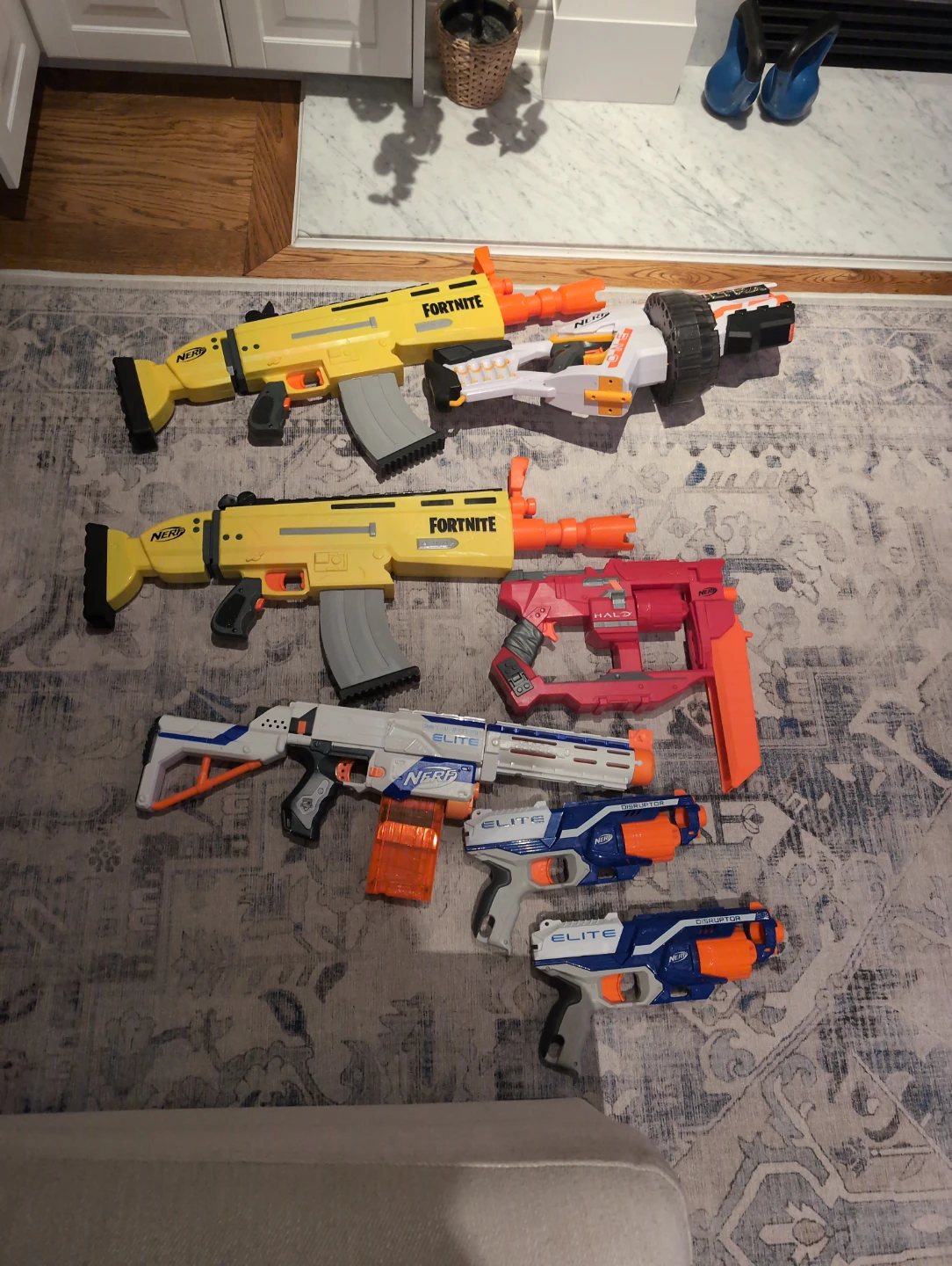 Nerf Fortnite & Halo Blasters & Accessories Bundle