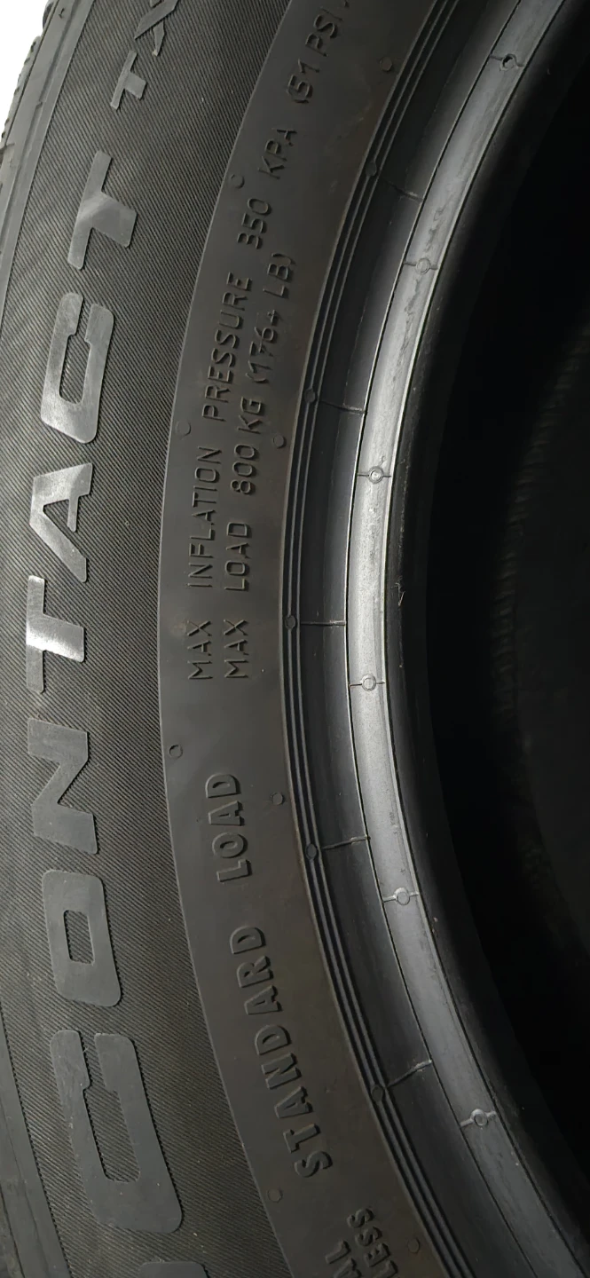 Repaired Continental ProContact TX Tire 235/55 R18 - photo 3