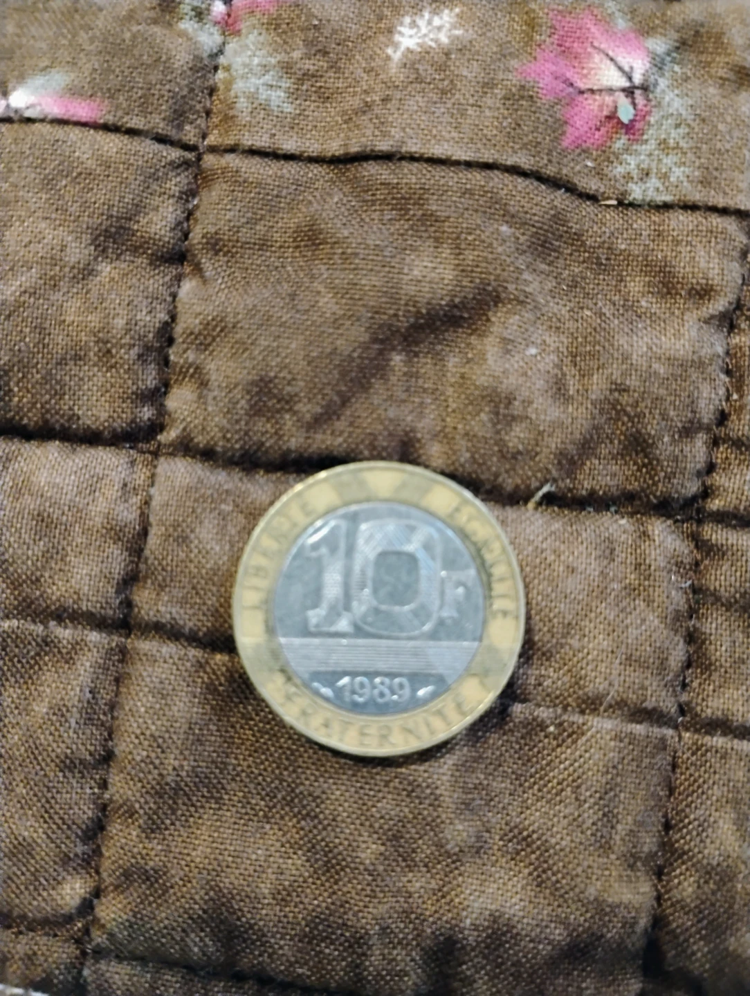 1989 French 10 Franc Coin - photo 2