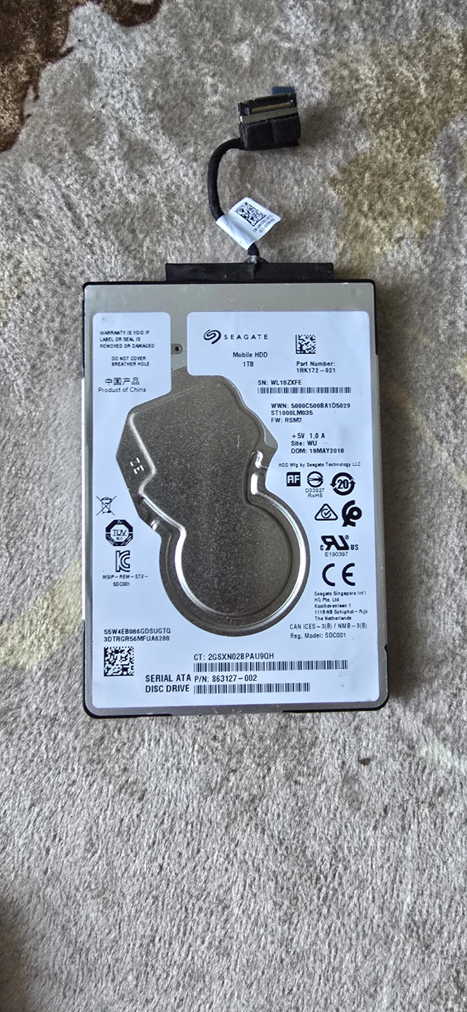 1TB HDD