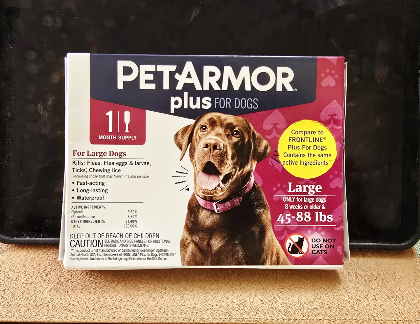 PetArmor Plus for Large Dogs Flea & Tick Treatment *NEW*