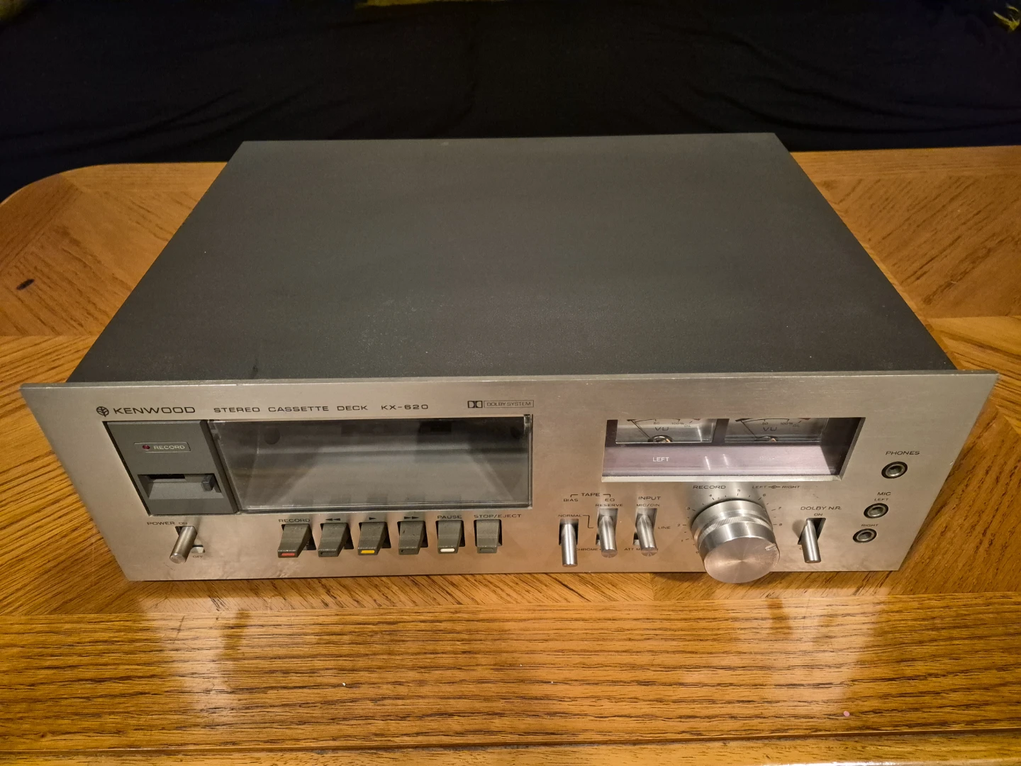 Kenwood Stereo Cassette Deck KX-620 - photo 2