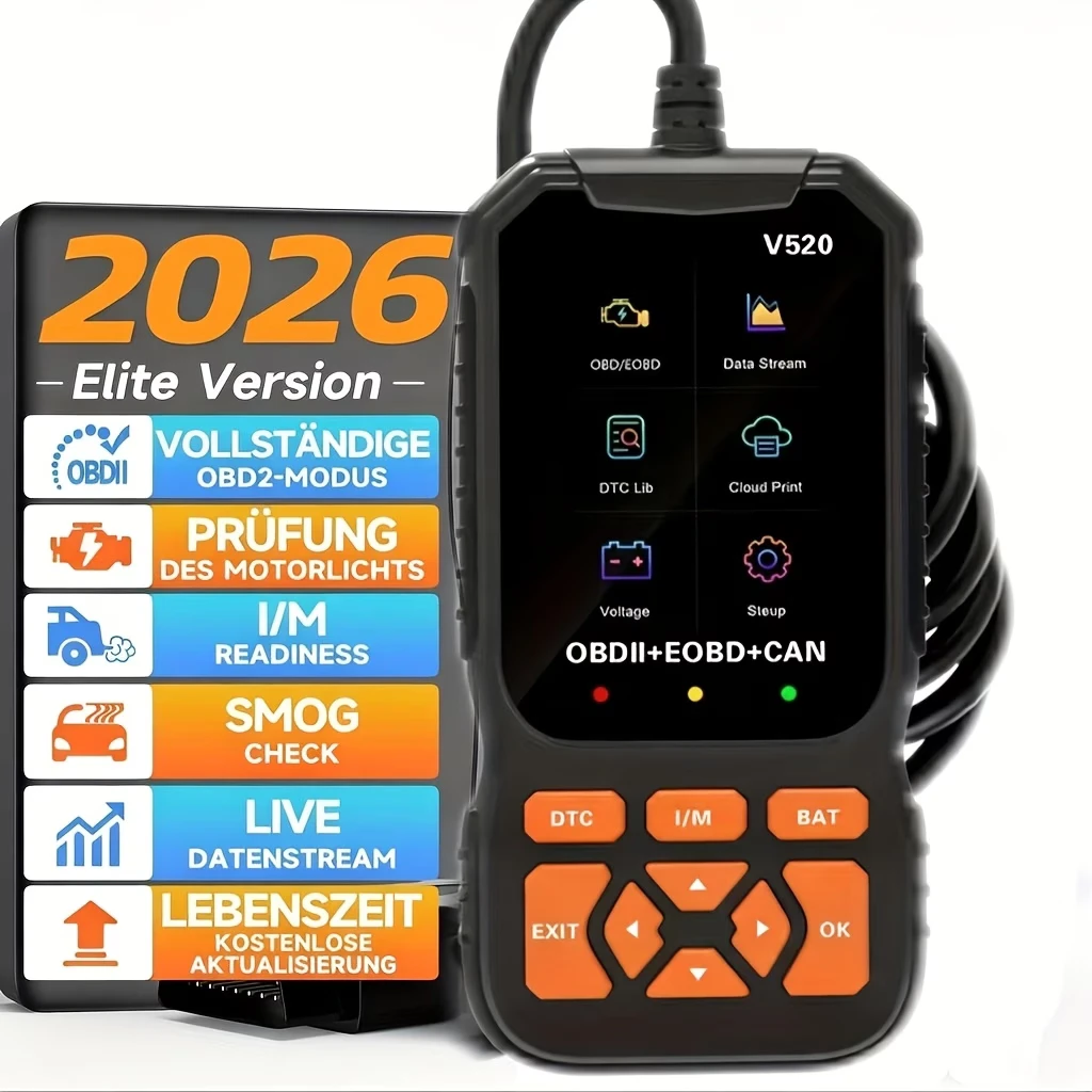 Professional OBD2 Scanner - Upgraded OBDII