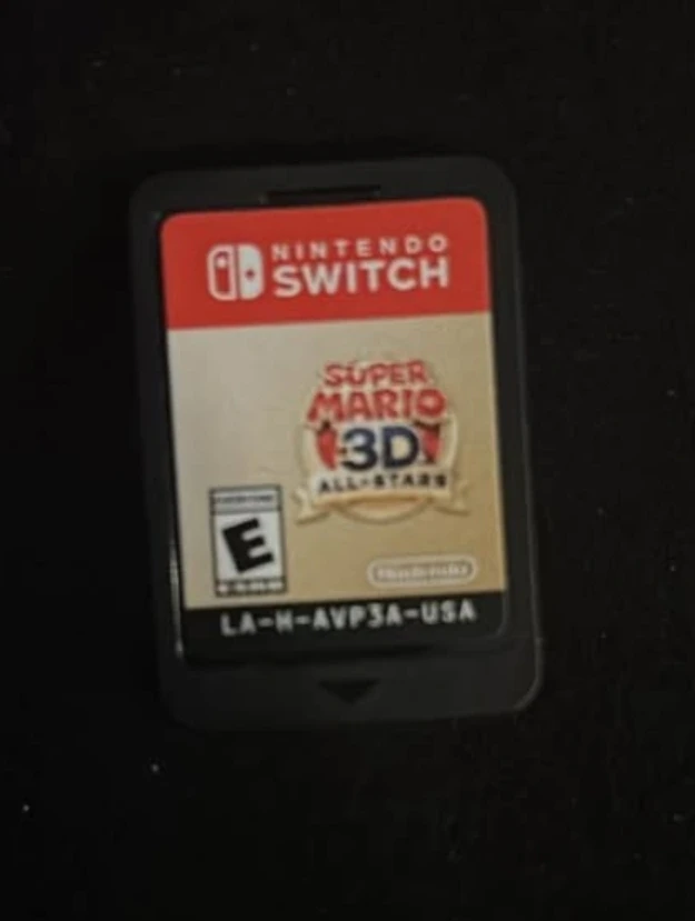 Nintendo Switch Super Mario 3D All-Stars Game Cartridge