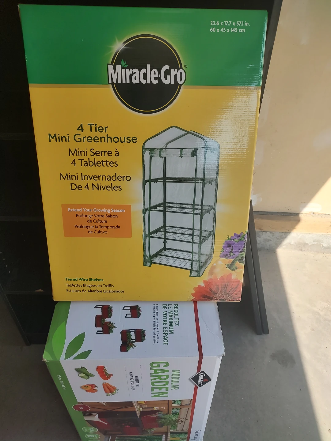 Miracle-Gro 4-Tier Mini Greenhouse