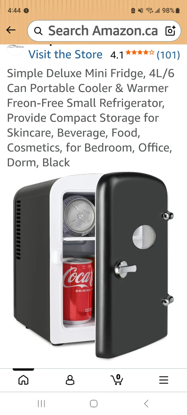 ICEMAN Mini Fridge - Black - photo 4