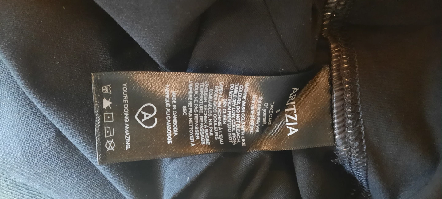 New Aritzia Thank You Change Up Tight in Black - Small - photo 3