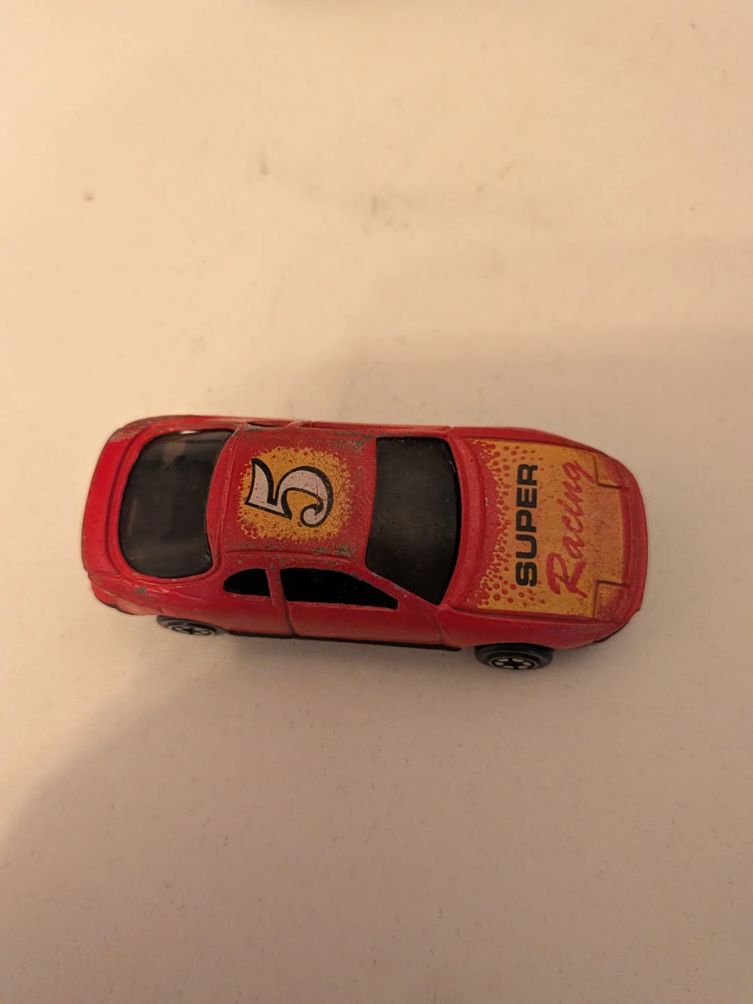 Red Super Racing Diecast Toy Car - photo 3
