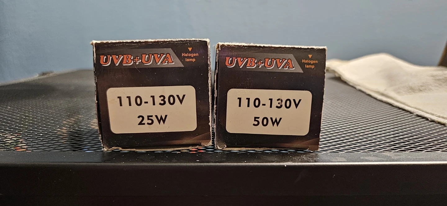 UVB+UVA Halogen Lamp 25W & 50W for Reptiles - photo 2