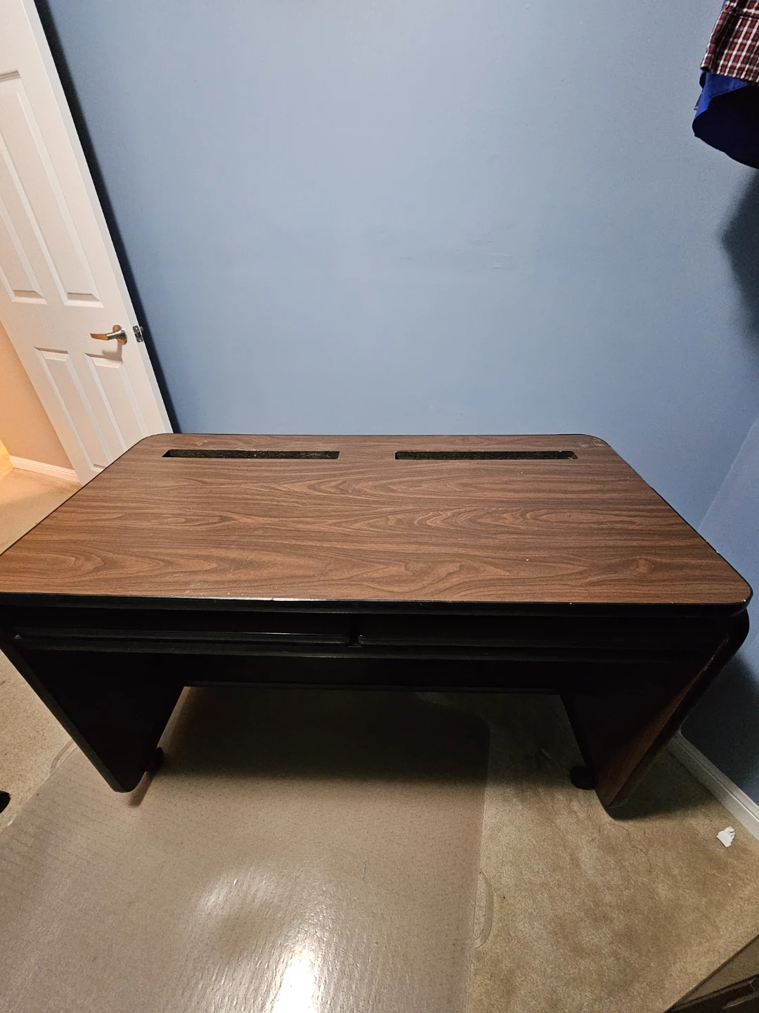 Vintage Wood Grain Desk