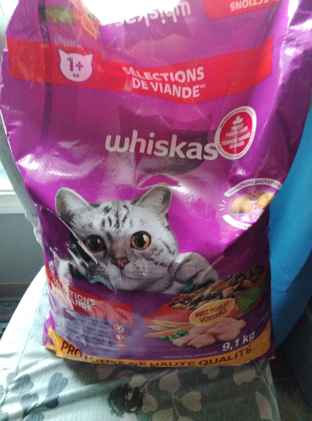 Whiskas Cat Food - 9.1 kg