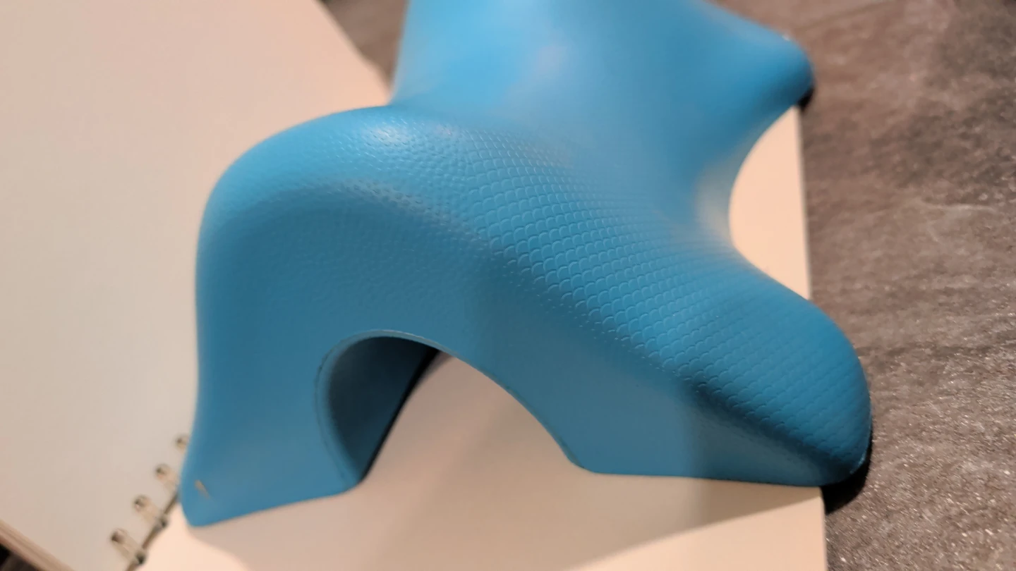 Blue Cervical Neck Pillow - photo 3