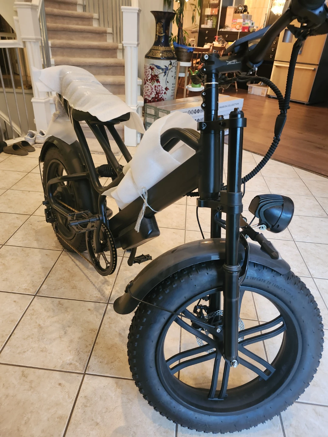 Electric Fat Tire Bike，no battery - photo 2