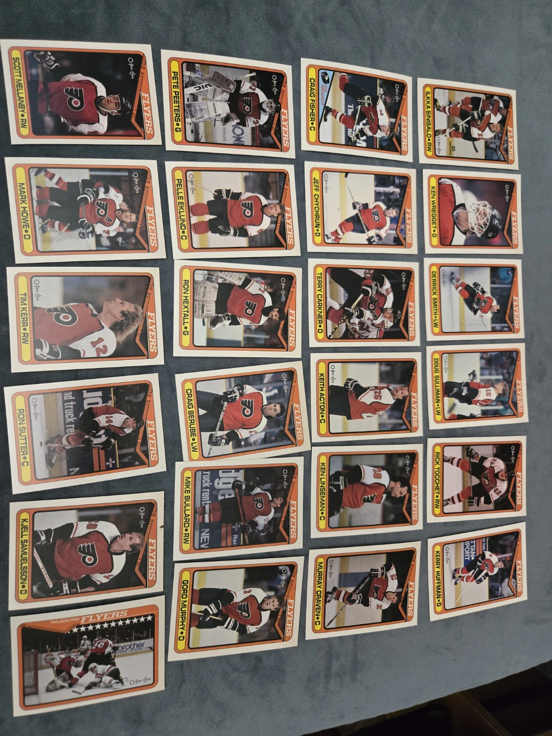 Flyers hockey cards