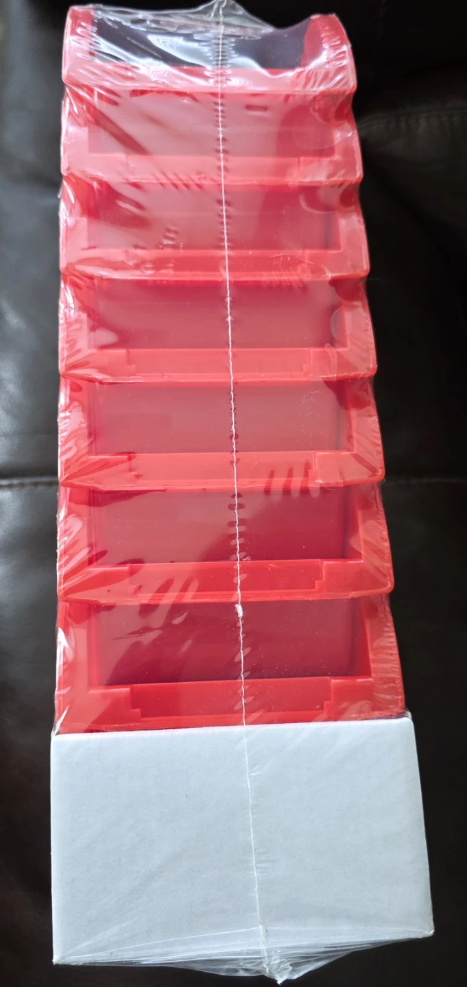 Brand new, 8 pc Small Storage Bins. Yes available. - photo 3